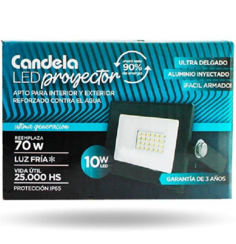 LED PROYECTOR 10W FRIA CANDELA 6841