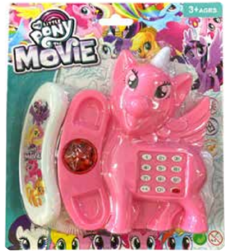 TELEFONO MUSICAL A PILA UNICORNIO IJ0413-MKJ624130