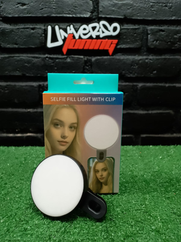 LUZ DE SELFIE CON BROCHE CIRCULAR 7CM DY-02