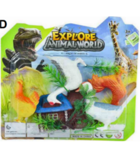 ANIMAL - GRANJA X 4 PCS C/ACC MKI629576 IJ0408
