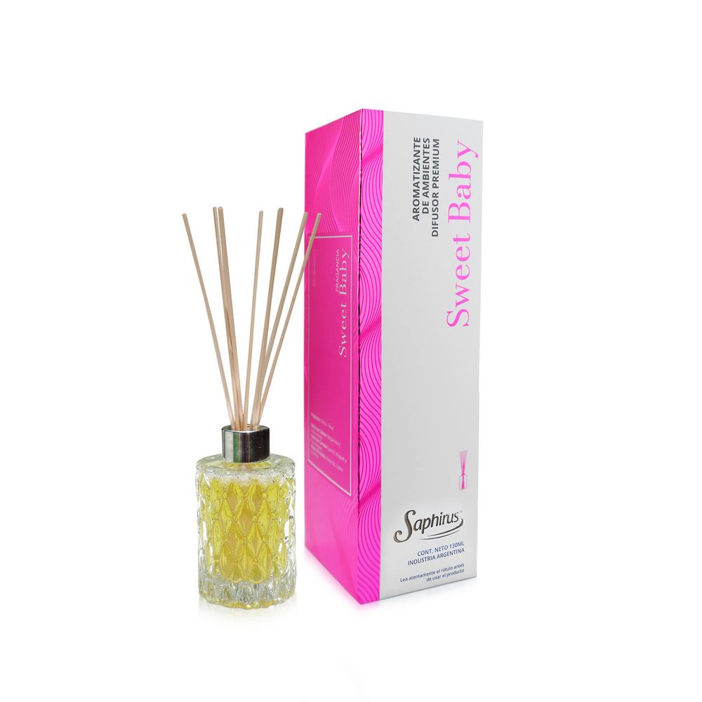 DIFUSOR AROMATICO PREMIUM SAPHIRUS SWEET BABY