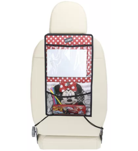 ORGANIZADOR DE RESPALDO MINNIE DISNEY, 29.5X51.5CM, PORTA TABLET Y OBJETOS VARIOS OR-013MN