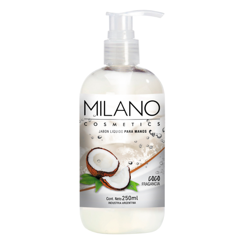 JABON LIQUIDO PARA MANOS MILANO COCO