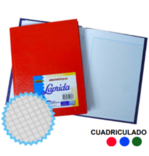CUADERNO - TRIUNFO 98HJ 16X21 TD CUADRICULADO NLCTD0004C