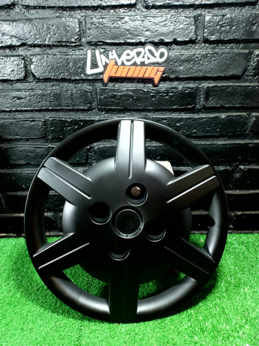 TAZA CHEVROLET CORSA 2008 6 RAYOS NEGRO - 13" TC6810N