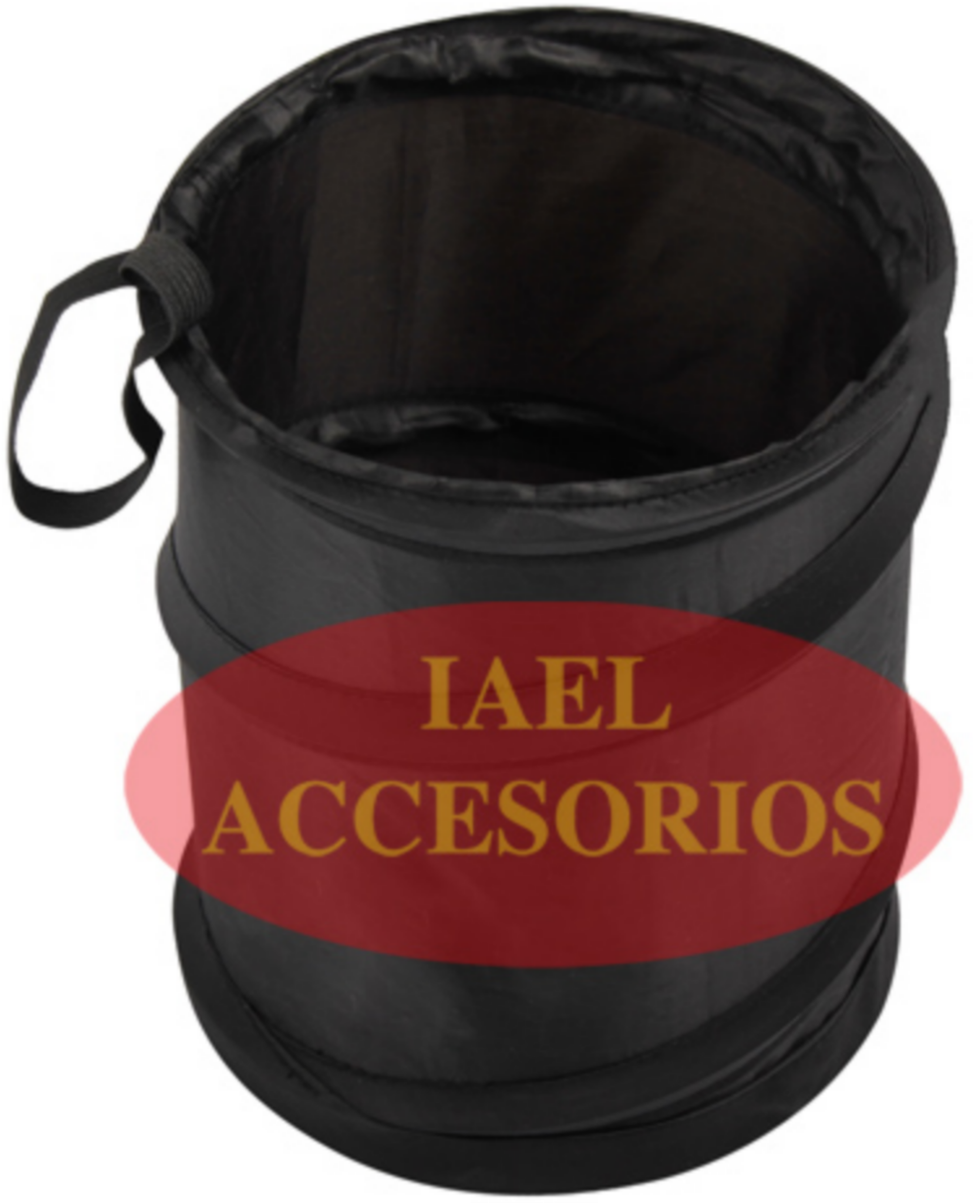 TACHO DE BASURA PLEGABLE, 21CM LARGO X 16 CM DIAMETRO, FACIL LIMPIEZA LM-006