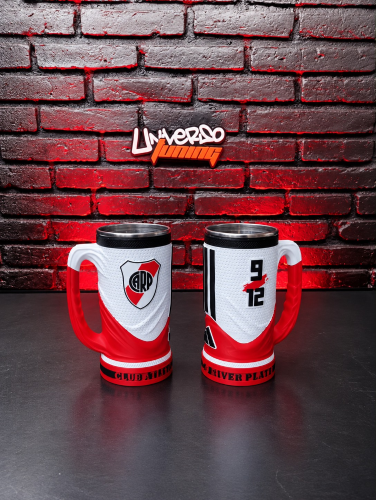 VASO JARRA 3D RIVER TIPO CAMISETA 1 LTR U3D0052
