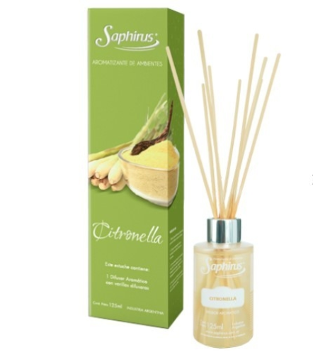 DIFUSOR AROMATICO SAPHIRUS CITRONELLA