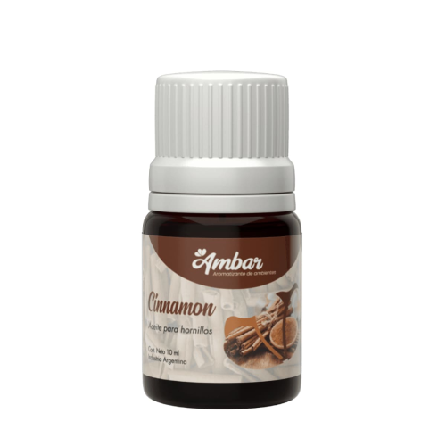 ACEITE PARA HORNILLOS AMBAR CINNAMON
