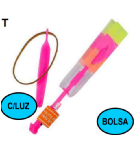 LANZADOR MOSQUITO C/LUZ BOLSA IJ0502