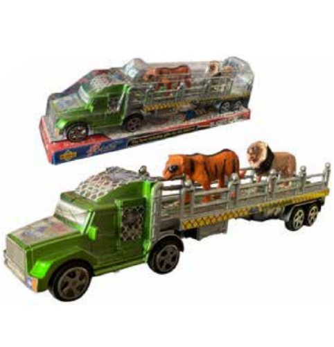 VEHICULO - CAMION C/ANIMALES FRICCION IJ0040