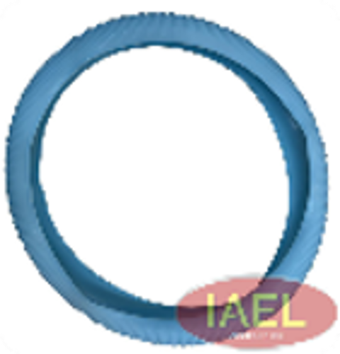 CUBRE VOLANTE SILICONADO DIF. COLORES RAYADO FLUOR, UNIVERSAL IAEL CV-056