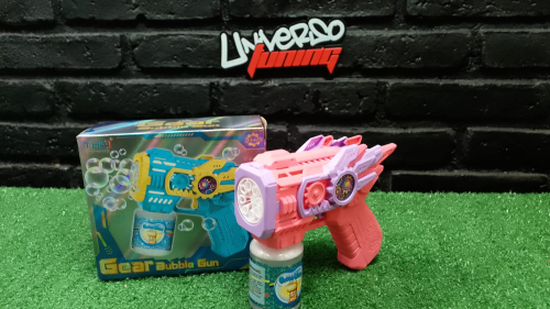 PISTOLA BURBUJAS A PILAS AUTOMATICO QB-502Y