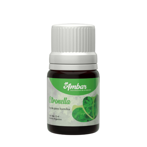 ACEITE PARA HORNILLOS AMBAR CITRONELLA