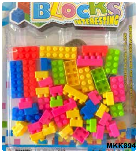 JUEGO - BLOQUES ENCASTRABLES X 45 PCS IJ0158