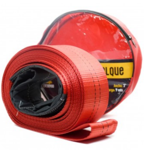 ESLINGA REMOLQUE 3" X   9 METROS - 4 TON - 4X4 DRIVEN