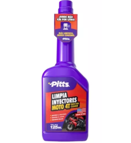LIMPIA INYECTORES MOTOS 4T (INJECTOR CLEANER) - 125 ML PITTSPI-13005