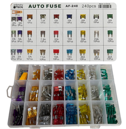 INFINITY TECH KIT FUSIBLES SET DE 240 PIEZAS AF-240