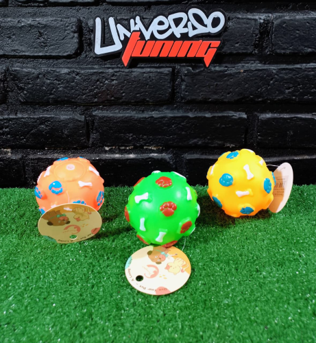 MASCOTA - PELOTA C/CHIFLE 7CM IGG-016