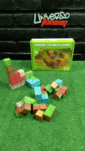 BLOQUE MAGNETIC MINECRAFT X 48 PCS TOY-48