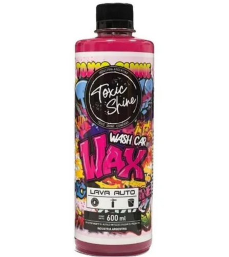 LAVA AUTOS WASH CAR WAX TOXIC SHINE 600ML