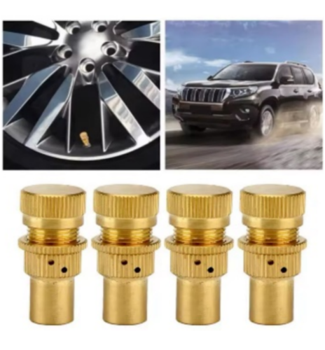 SET DE 4 VALVULAS DESINFLADOR DE RUEDA