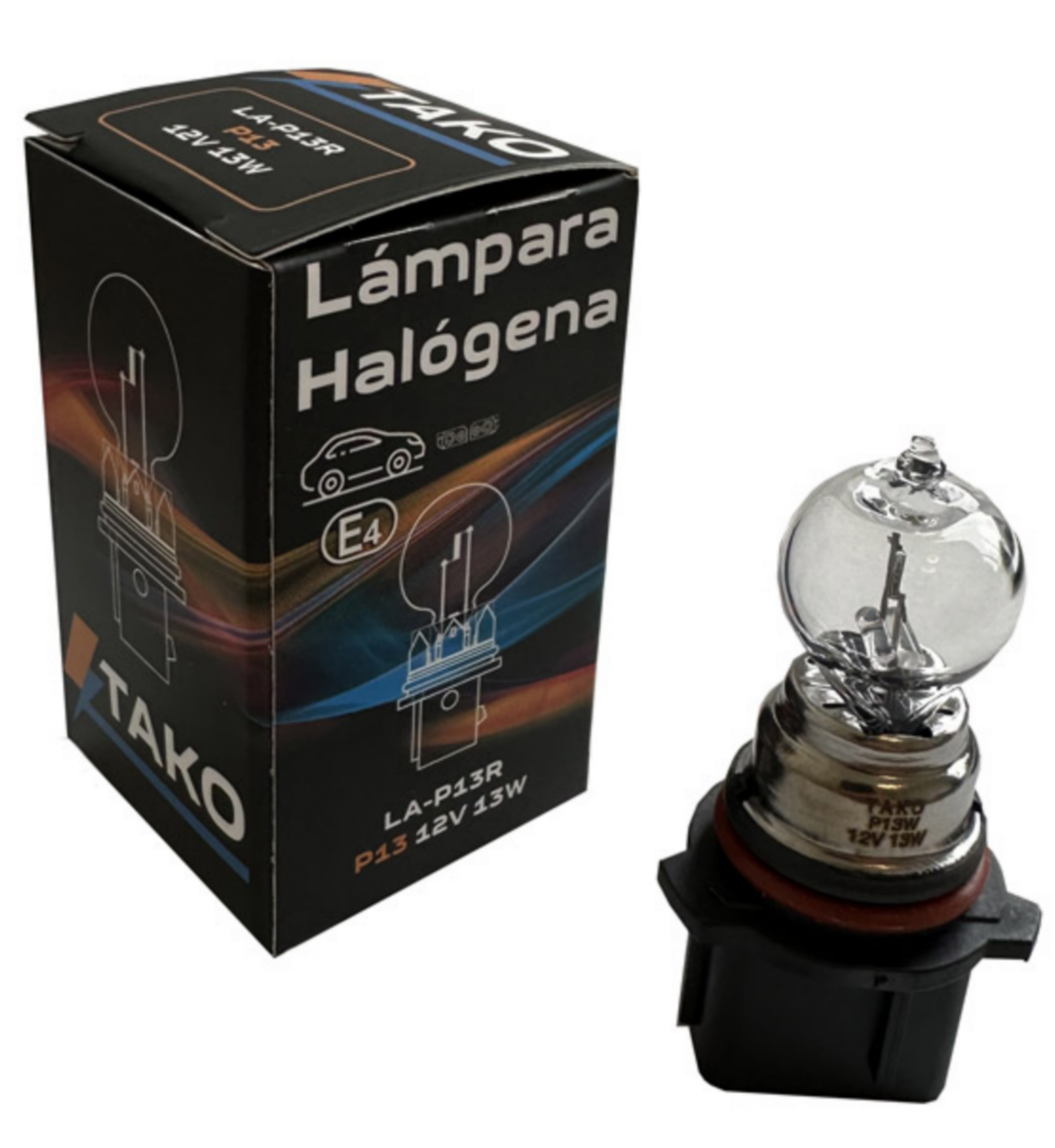 LAMPARA P13 13W 12V - TAKO LA-P13R