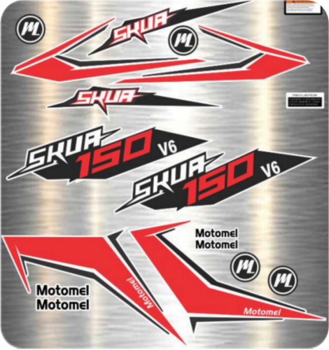 TIPO ORIGINALES PREMIUM LAMINADAS MOTOMEL SKUA 150 SK15