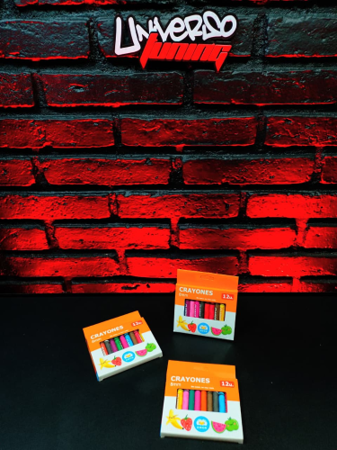 CRAYONES COLORES X12 PCS LA0015