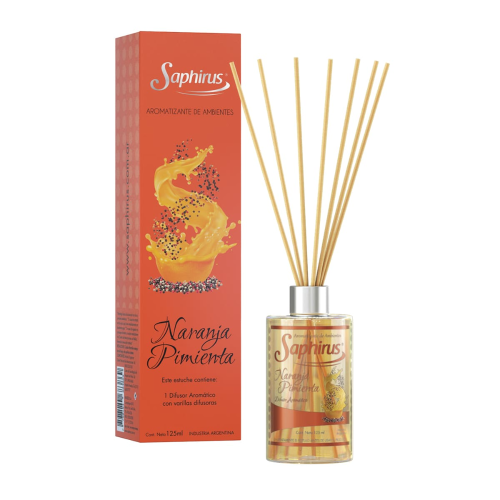 DIFUSOR AROMATICO SAPHIRUS NARANJA PIMIENTA