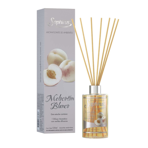 DIFUSOR AROMATICO SAPHIRUS MELOCOTON BLANCO