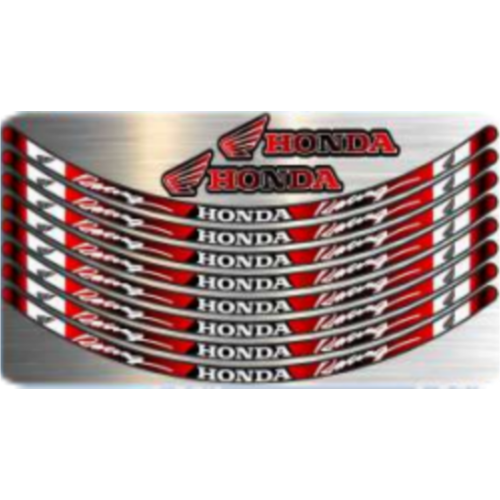 KIT LLANTAS LAMINADAS PARA AMBAS RUEDAS AMBOS LADOS HONDA LTS5