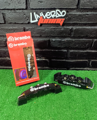 CUBRE CALIPER BREMBO 19CM NEGRO