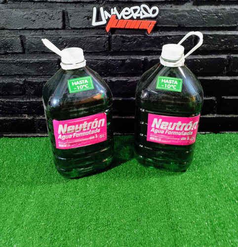 ANTICONGELANTE VERDE -10° INORGÁNICA - BIDÓN PET 5L NEUTRON