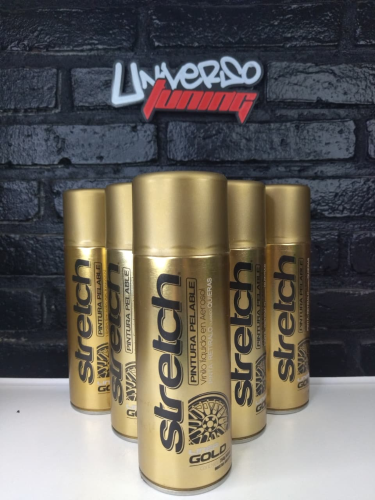 AEROSOL STRETCH DORADO METAL
