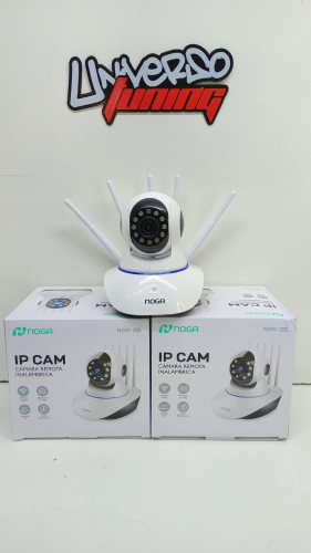 CAMARA IP WIFI 4 ANT / 2.4Ghz / 720P/355° DE ROT NOGA NGW-20S
