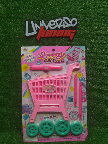 CARRITO DE SUPER C/ACC MKJ901015 24X35X2 CM