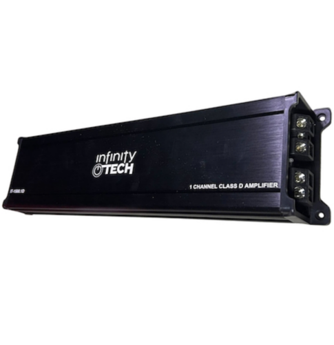 INFINITY TECH AMPLIFICADOR CLASE D 1 CANAL X 1500W 1500 RMS IT-1500.1D