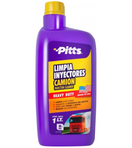 LIMPIA INYECTORES CAMION - DIESEL (INJECTOR CLEANER) - 1 LITRO PITTS
