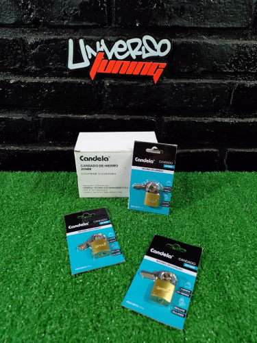 CANDADO DE HIERRO 20MM CANDELA 7743