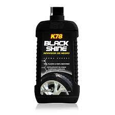 BRILLA GOMA Y PLASTICOS/BLACK SHINE 600 ML K78