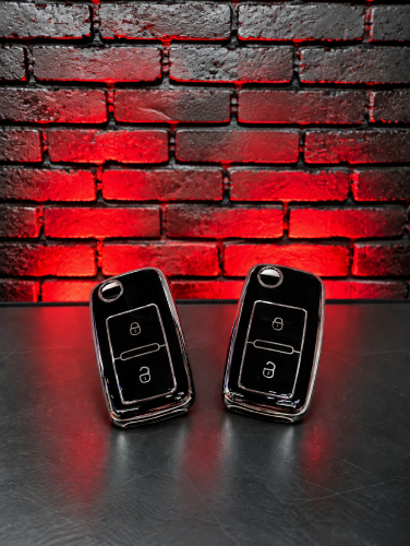 FUNDA LLAVE TPU VW B2/AMAROK/ 2 BOTONES