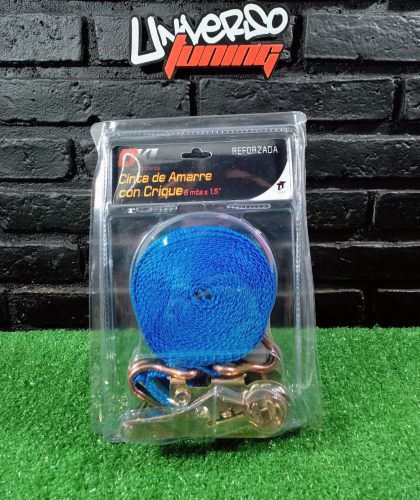 CINTA AMARRE 1.5" C/ CRIQUE x 6 M AQ69/CAQ69 QKL