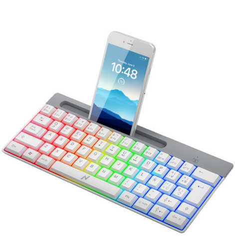 TECLADO GAMER RETROILUMINADO C/APOLLA CELU TABLET NOGA NKB-Q60