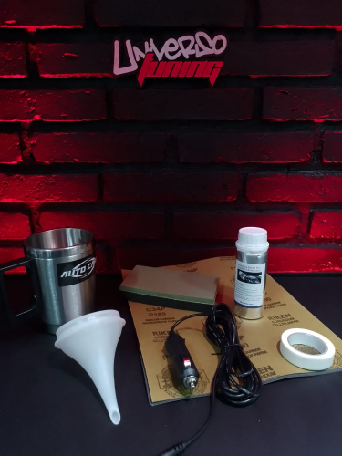 KIT DE PAVA + POLIMERO DE 150G + ACCESORIOS
