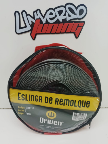 ESLINGA REMOLQUE 3" X 11 METROS HEAVY DUTY DRIVEN ER50110