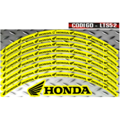 KIT LLANTAS LAMINADAS PARA AMBAS RUEDAS AMBOS LADOS HONDA LTS52