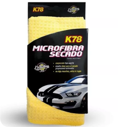 PAÑO MICROFIBRA SECADO (TIPO WAFFLE) 60X40 K78