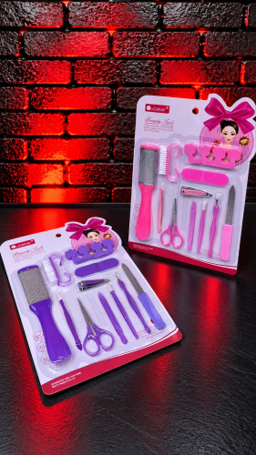 SET DE MANICURA 11PCS MELECH-707
