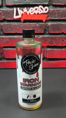 LIMPIADORES IRON WARNING TOXIC SHINE 600ML